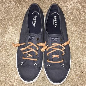 Navy Blue Sperrys